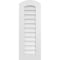 Ekena Millwork Arch Top Surface Mount PVC Gable Vent: Functional, w/ 3-1/2"W x 1"P Standard Frame, 14"W x 38"H GVPAR14X3801SF - alternate 1